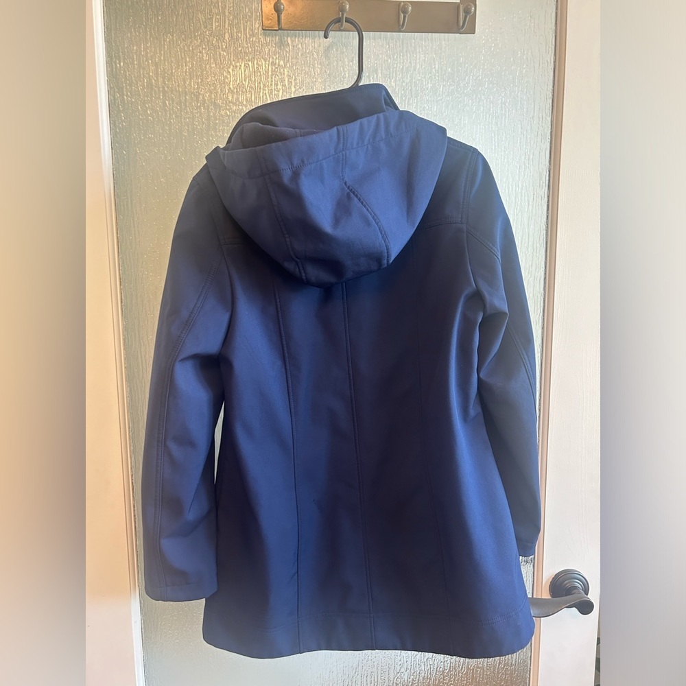 Andrew Marc Water Repellent Hooded Jacket - Picture 12 of 14